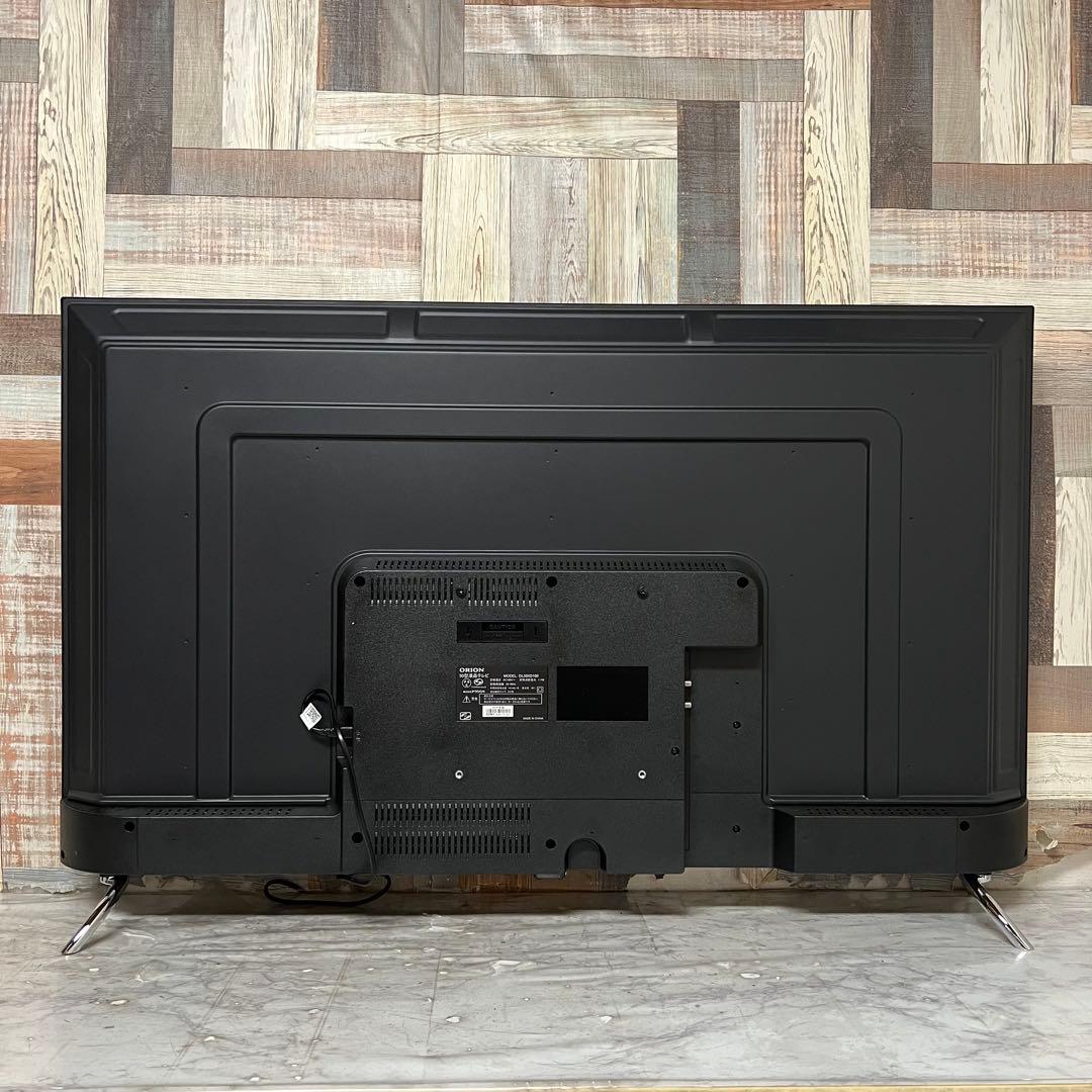 即日受渡❣️全国送料込オリオン 4Kチューナー内蔵ダブルチューナー 50型裏録画