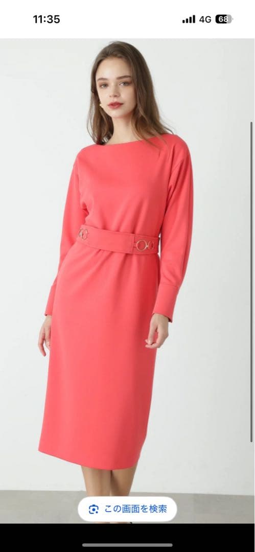 ピンキーアンドダイアン　ワンピース 長袖　36