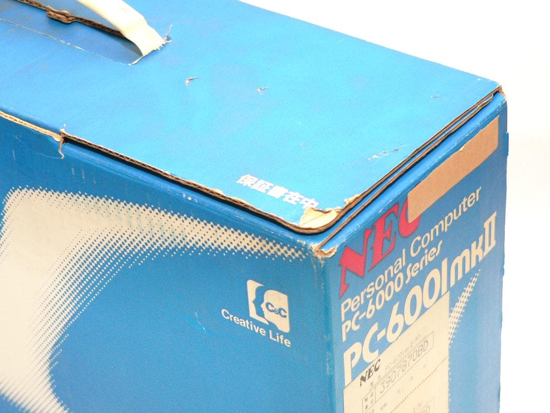 NEC PC-6001mkII 新しい電源 メカニカルスイッチ フルメンテナンス