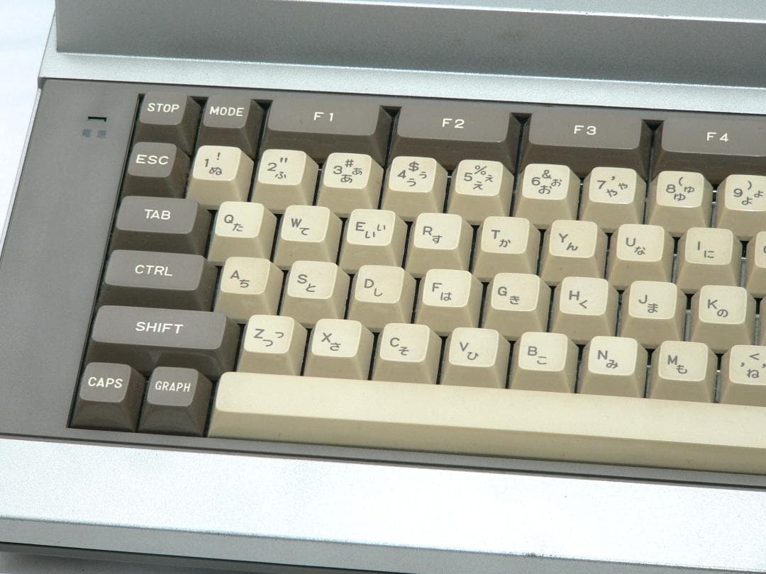 NEC PC-6001mkII 新しい電源 メカニカルスイッチ フルメンテナンス