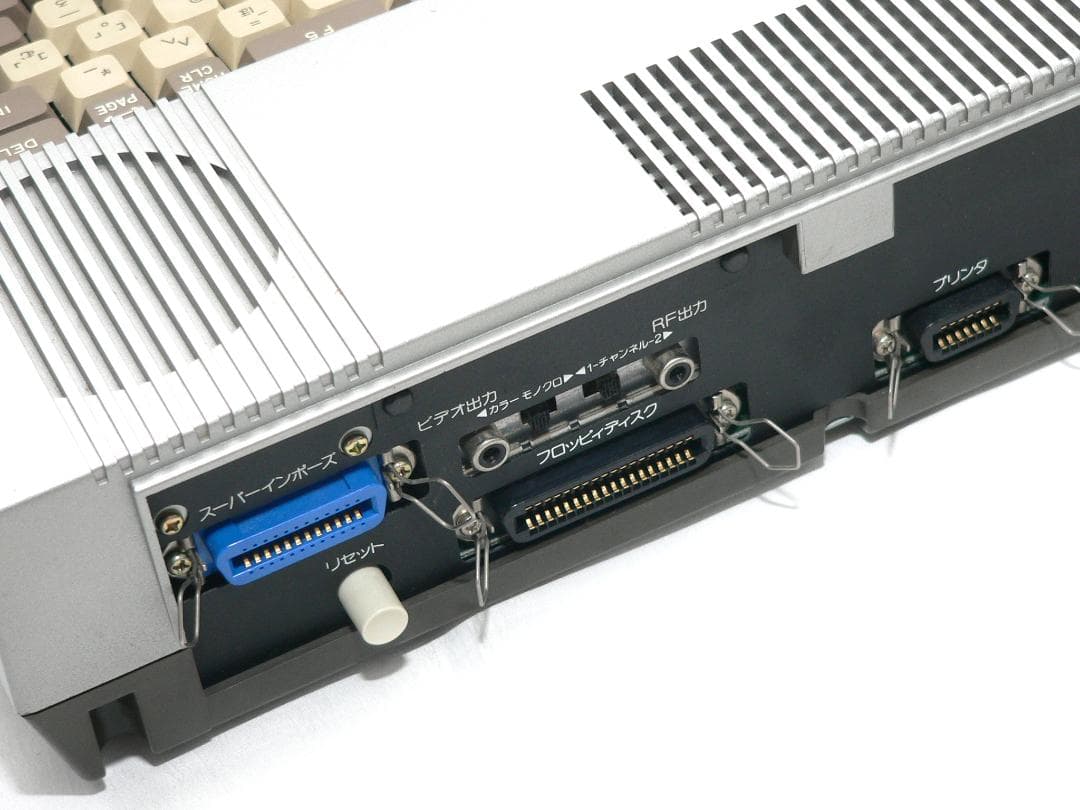 NEC PC-6001mkII 新しい電源 メカニカルスイッチ フルメンテナンス