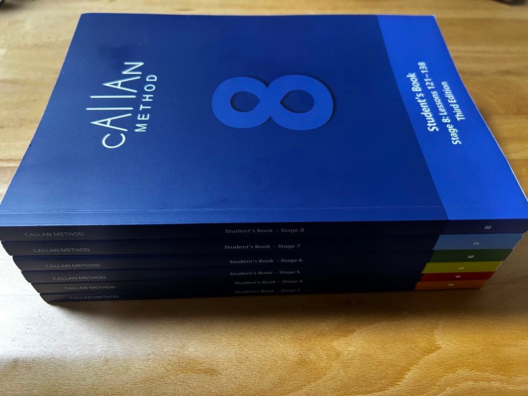 【最新版3rd edition】カランメソッドテキストブックステージ3〜8