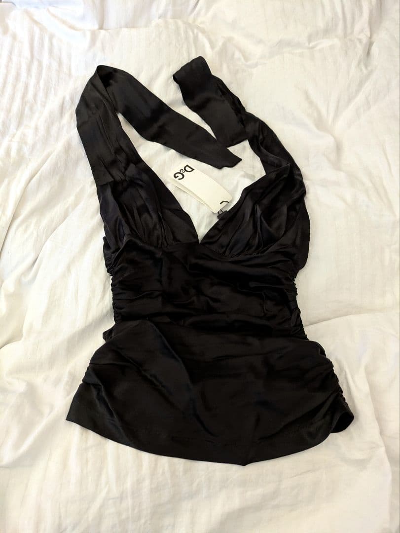 【タグ付き新品サイズ38】ホルターネック DOLCE＆GABBANA D＆G