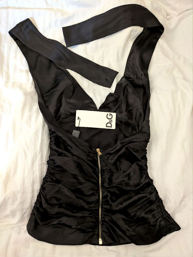 【タグ付き新品サイズ38】ホルターネック DOLCE＆GABBANA D＆G