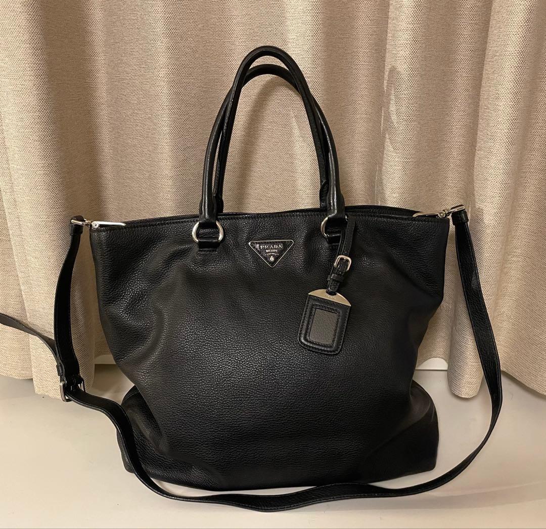 値下げ中！ PRADA プラダ トートバッグ ショルダー 2way 本革