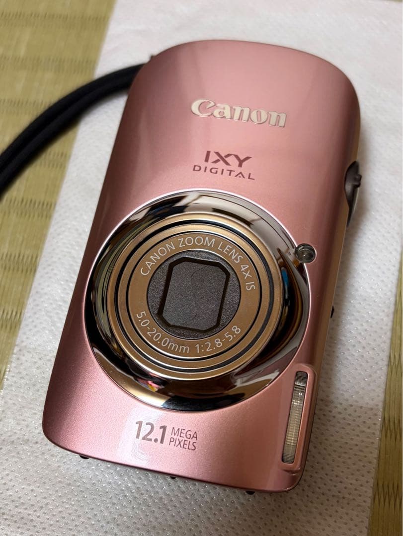 【美品】デジタルカメラ Canon IXY DIGITAL 510 IS ピンク