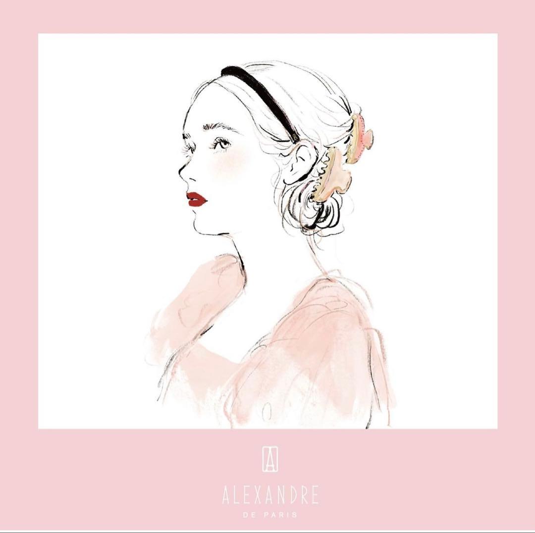 ぽぽ♡ALEXANDRE DE PARIS ヴァンドームヘアクリップＭ