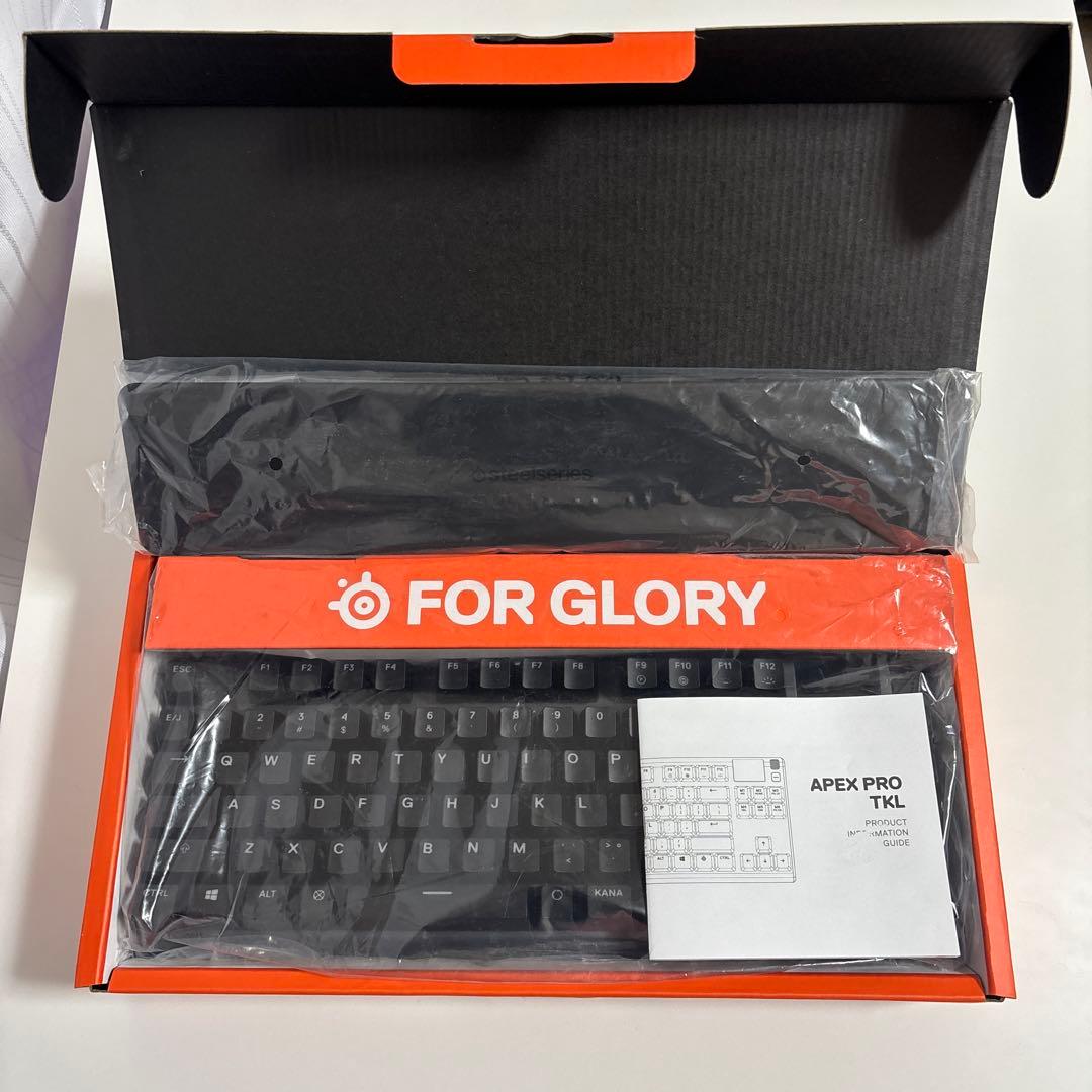 【美品】SteelSeries APEX PRO TKL【付属品完備】