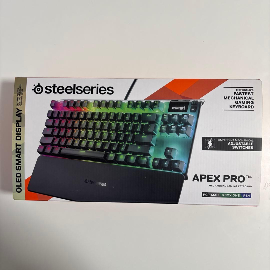 【美品】SteelSeries APEX PRO TKL【付属品完備】