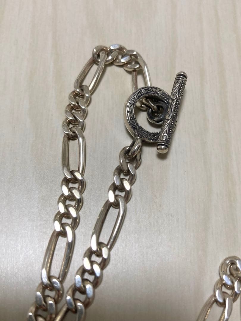 アクセサリー ANTIDOTE Figaro Wide Chain XL 60cm
