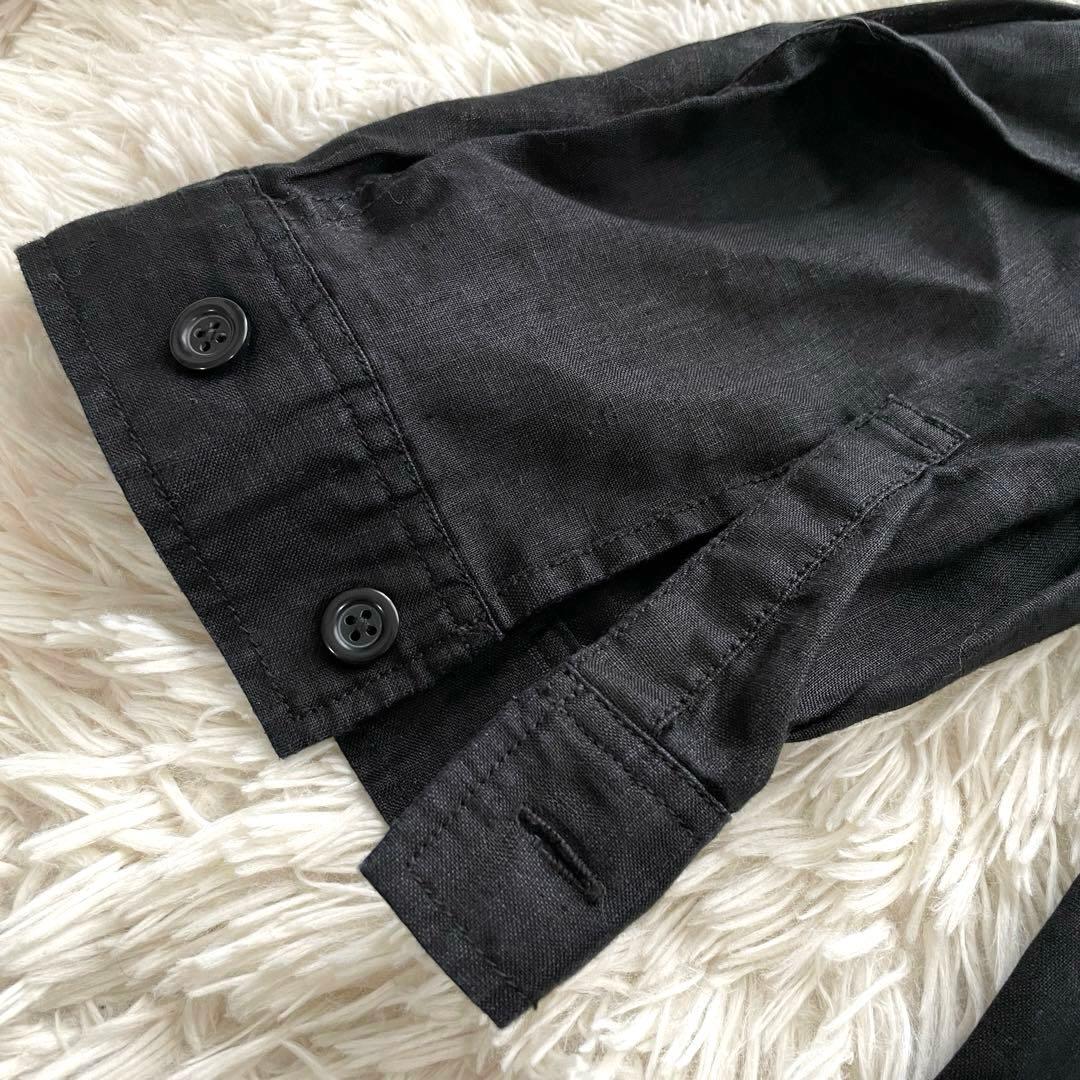 【ゆっこ ✨】solamonat poche リネンミリタリーJK ジャケ