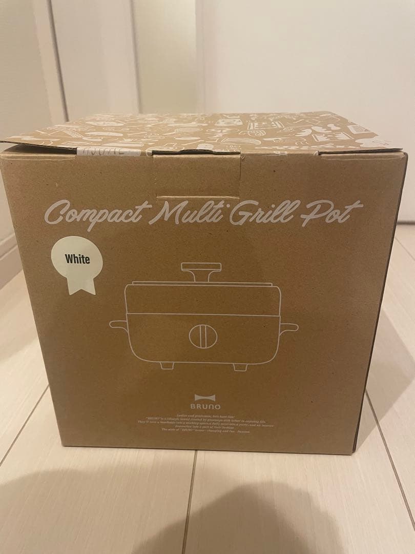 新品未使用　BRUNO うさまる　コンパクトマルチグリルポット