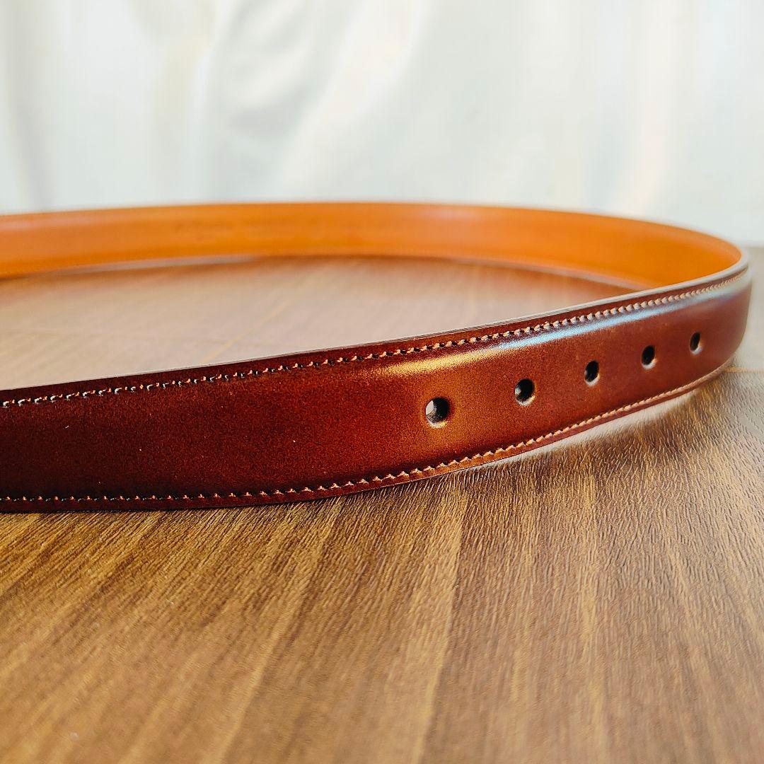 【極艶美品】K.T. Lewiston ラコタハウス正規品 高級コードバンベルト