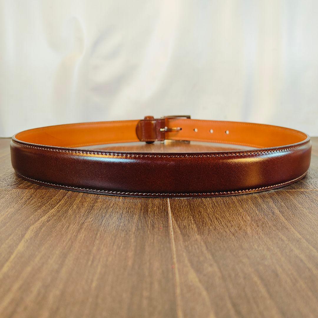 【極艶美品】K.T. Lewiston ラコタハウス正規品 高級コードバンベルト