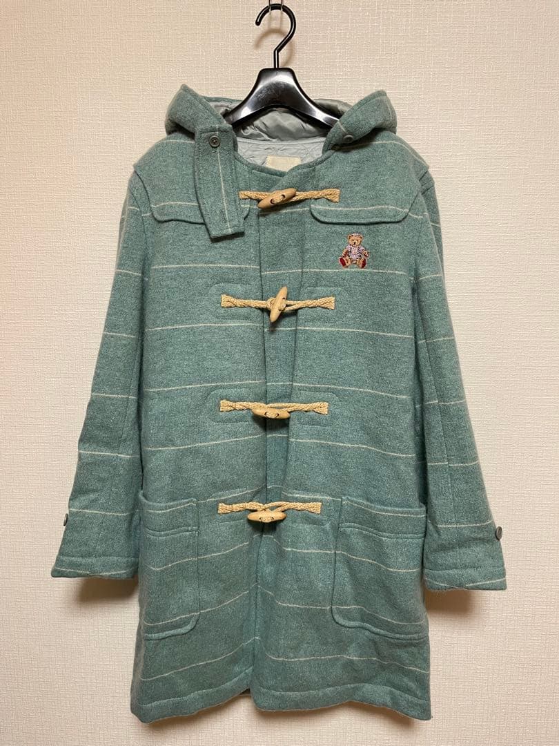 美品/PINK HOUSE/ベア刺繍　ダッフルコート/F