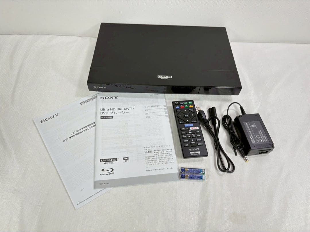ソニー UBP-X700 ブルーレイプレーヤー DVD 4Kアップコンバート