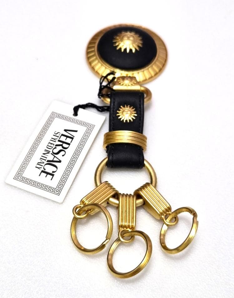 VERSACE　ヴェルサーチェ　ユニセックス キーリング　美品　41382