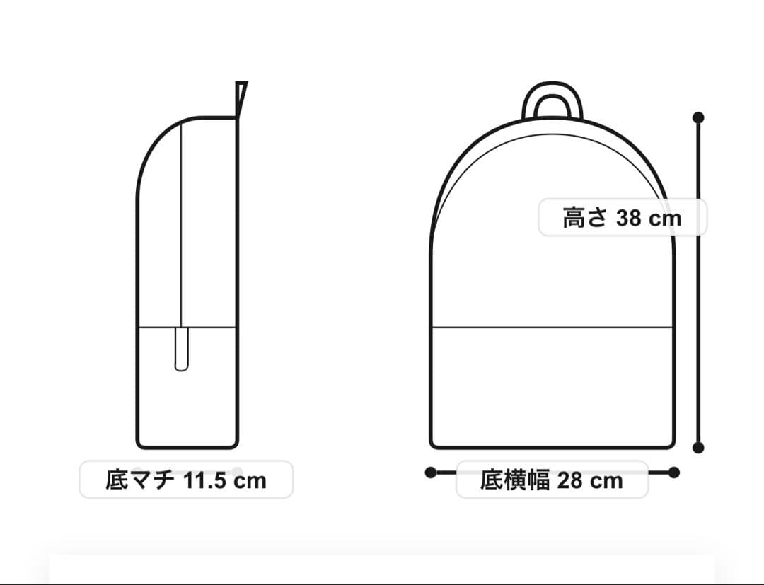 未使用❣️ DRESSTERIOR(Ladies)軽量リュックブラック