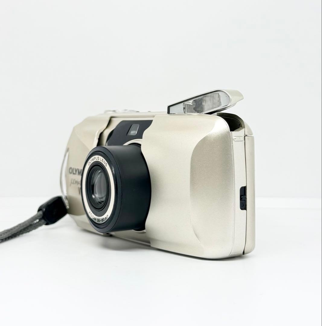 【完動美品】OLYMPUS μ -II ZOOM VF フィルムカメラ