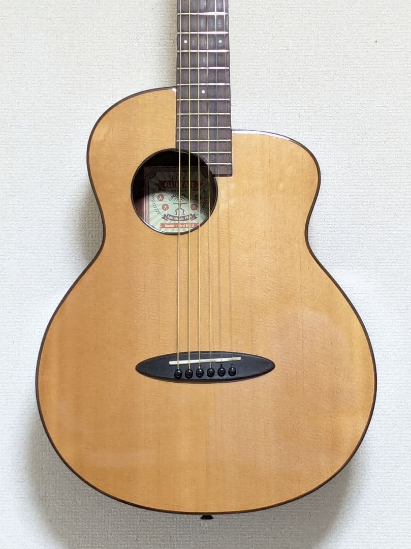 アヌエヌエ aNN-M12　アコースティックギター　純正ストラップ・ケース付き