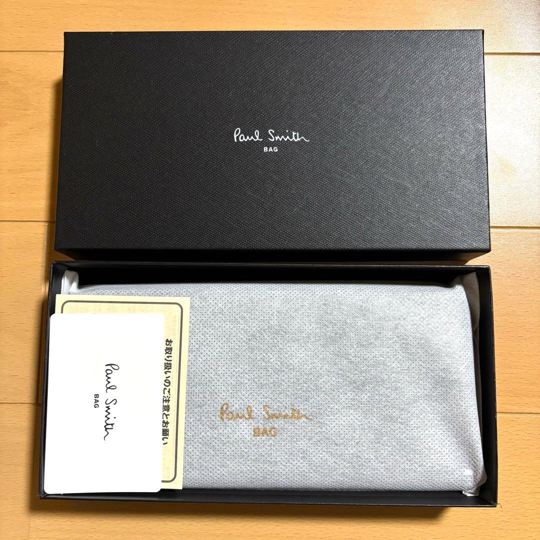 超激レア　Paul Smith ジップストローグレイン　長財布　新品未使用品　黒