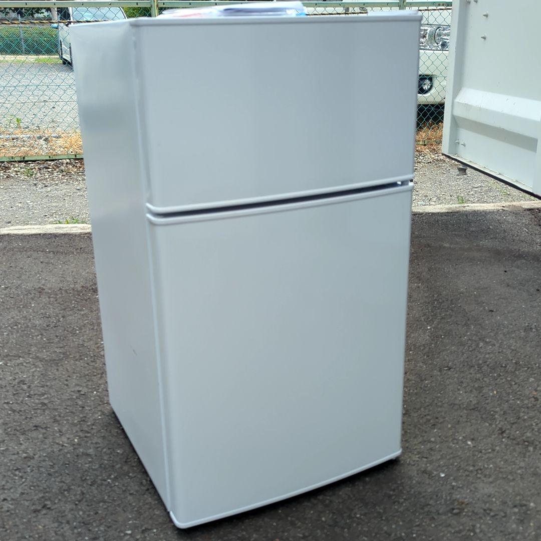 ELSONIC 2ドア冷蔵庫 ホワイト 2024年製