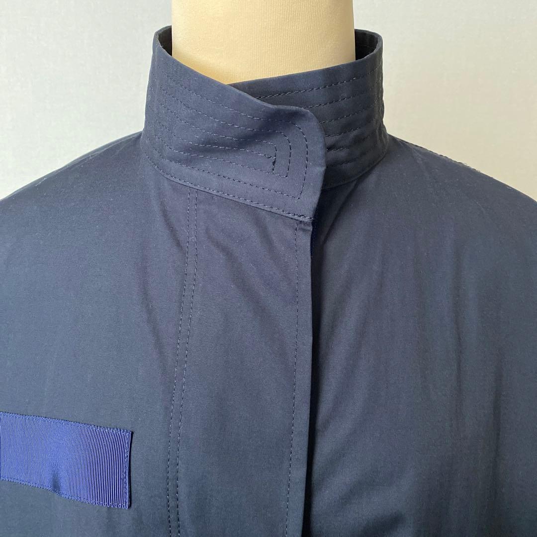 Sacai ネイビー　モッズ　コート