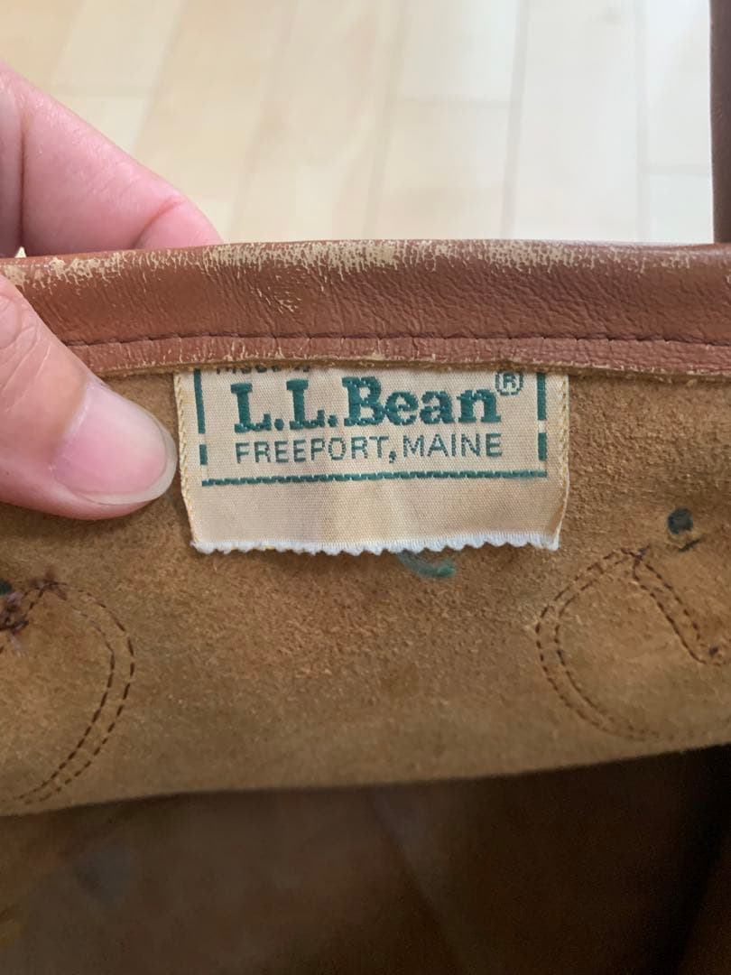 L.L.BEANレザートート
