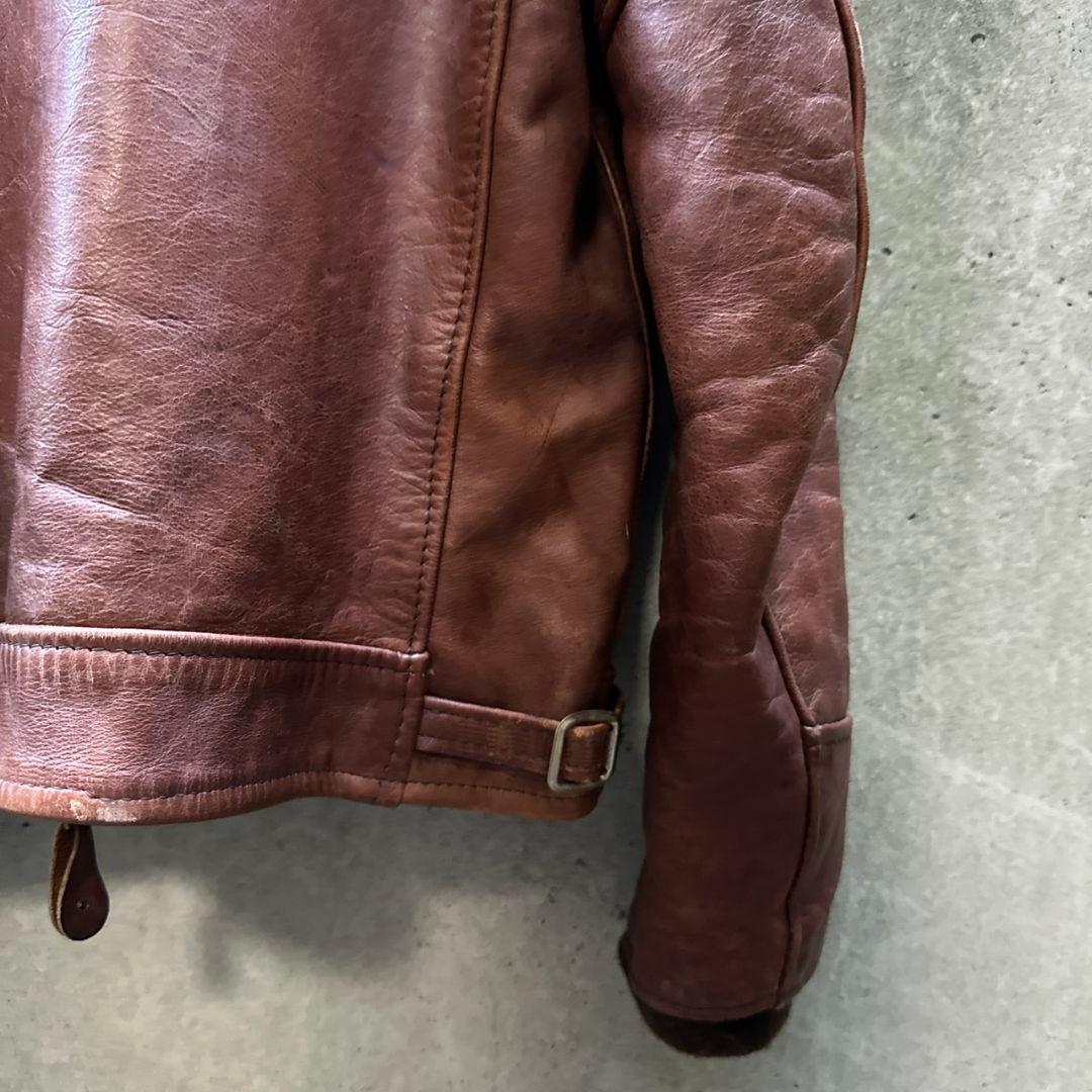 【USA製】SCHOTT ショット U64 レザージャケット フライトジャケット