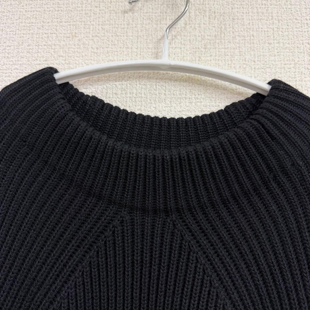 バトナー　シグネチャー ハンドウォーマー モックネック セーター ニット