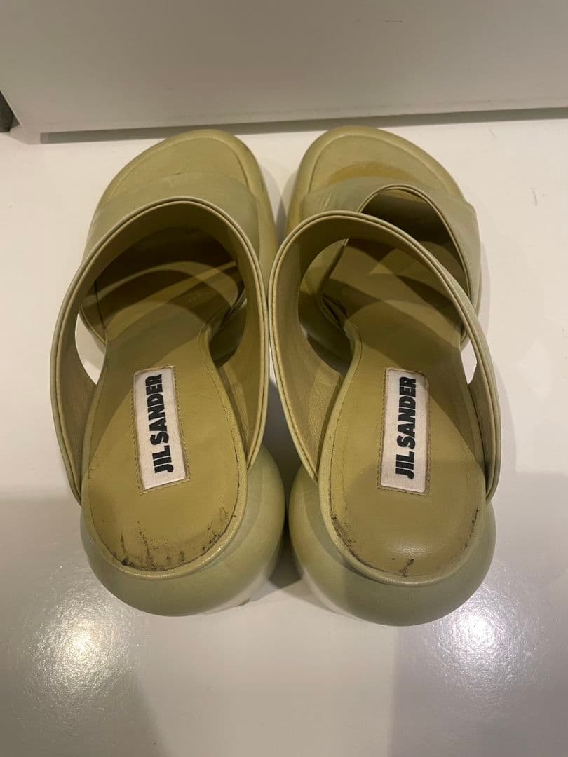 JIL SANDER イエローサンダル