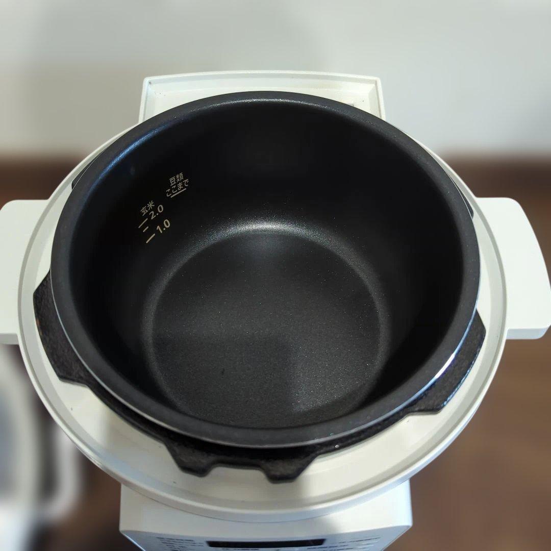 電気圧力鍋 PC-MA ホワイト 取扱説明書付き