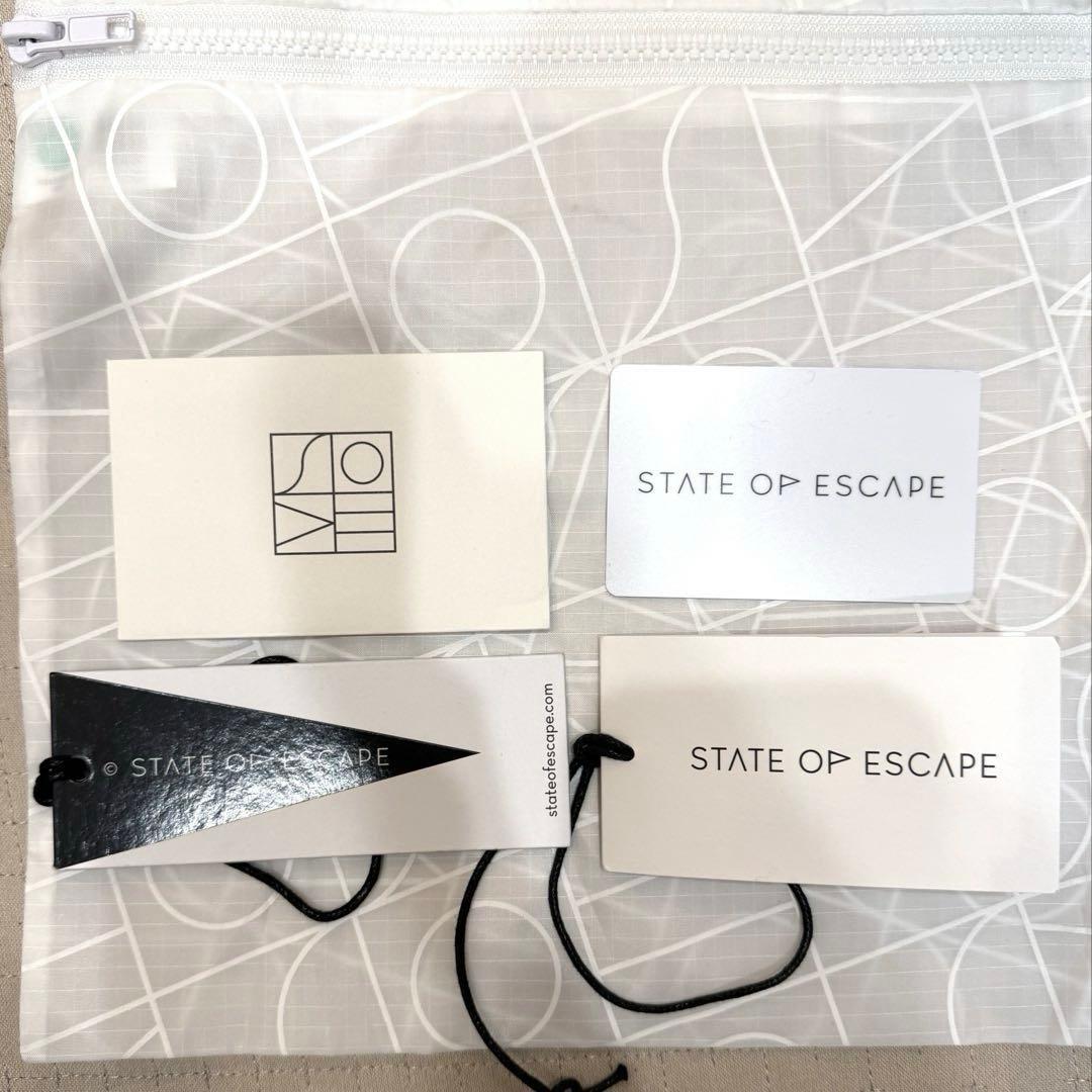 STATE OF ESCAPEステイトオブエスケープソルティス リュックブラック