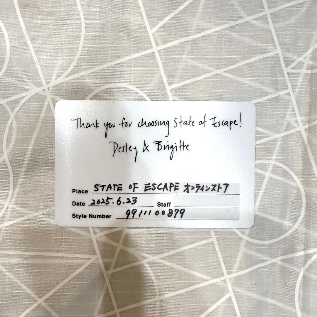 STATE OF ESCAPEステイトオブエスケープソルティス リュックブラック