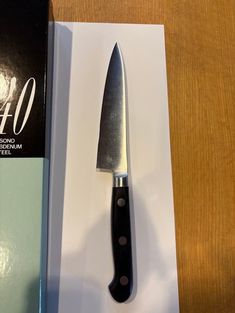 ミソノ 包丁 440 ペティナイフ 130mm 日本製 NO.832 13cm