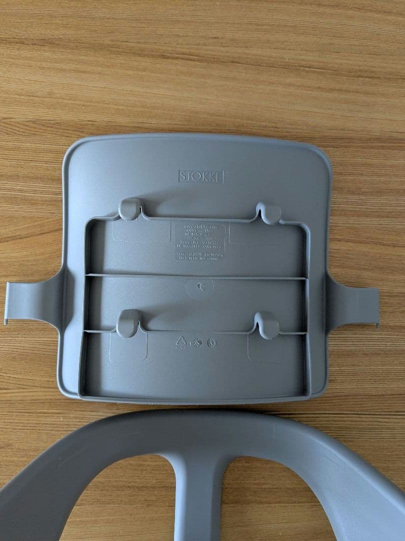 美品✨️ホワイト&グレー✨️ストッケ　ベビーセット