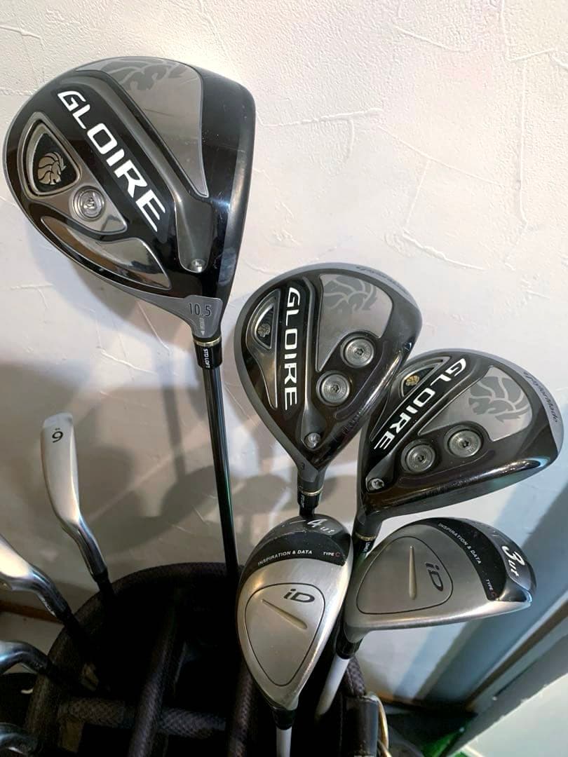 豪華　良品　ゴルフクラブ フルセット　PRGR/ID テーラーメイド/グローレ