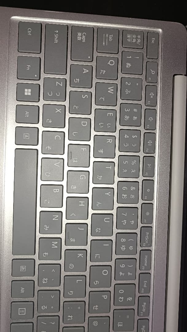 surface laptop go2 シルバー