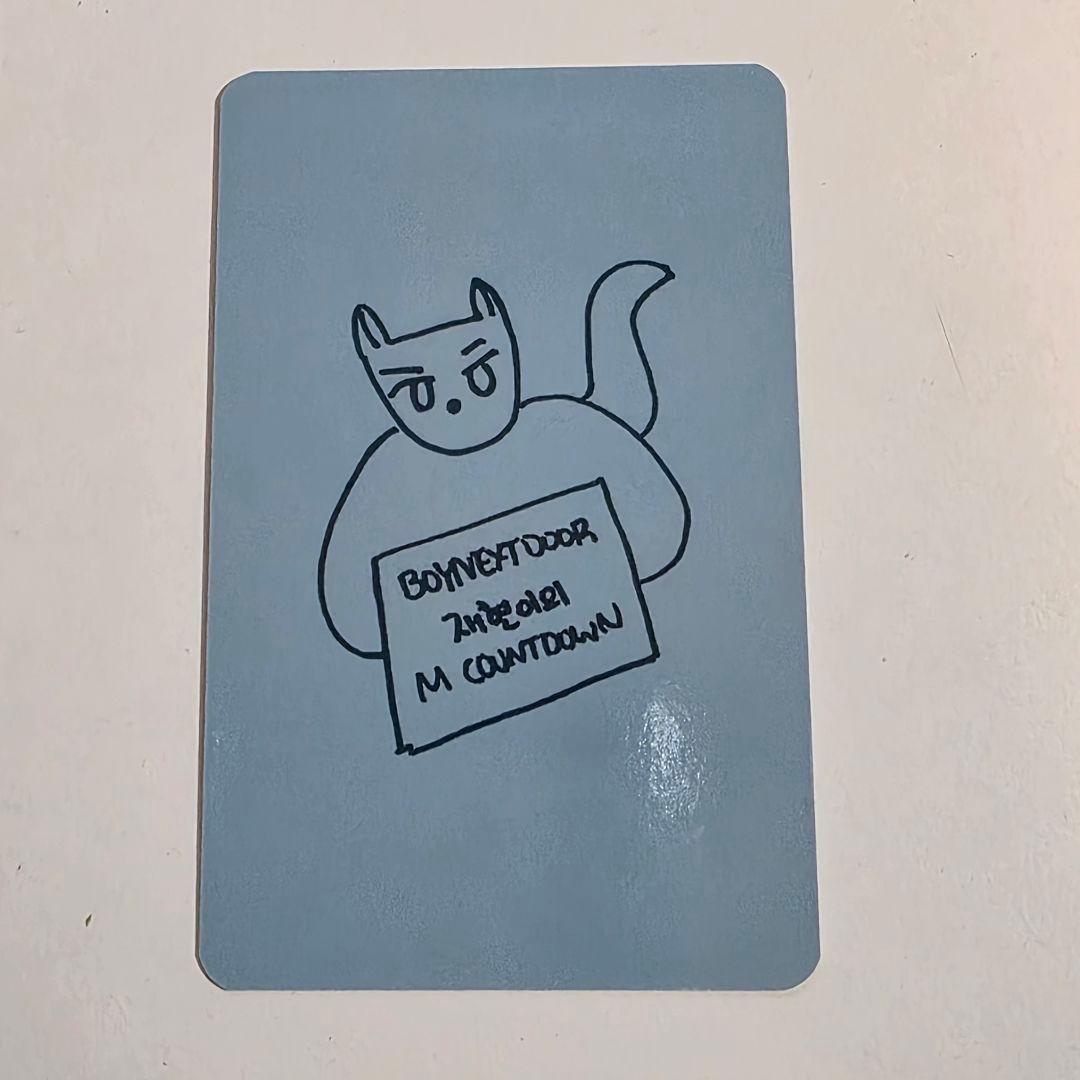 Boynextdoor ジェヒョン MC MCOUNTDOWN サノク トレカ