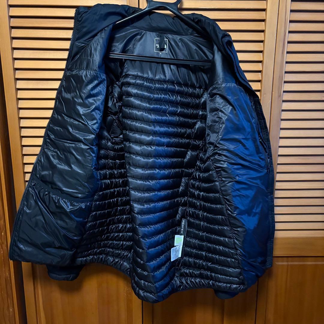 【試着のみ】THE NORTH FACE サンダージャケット 黒 XL