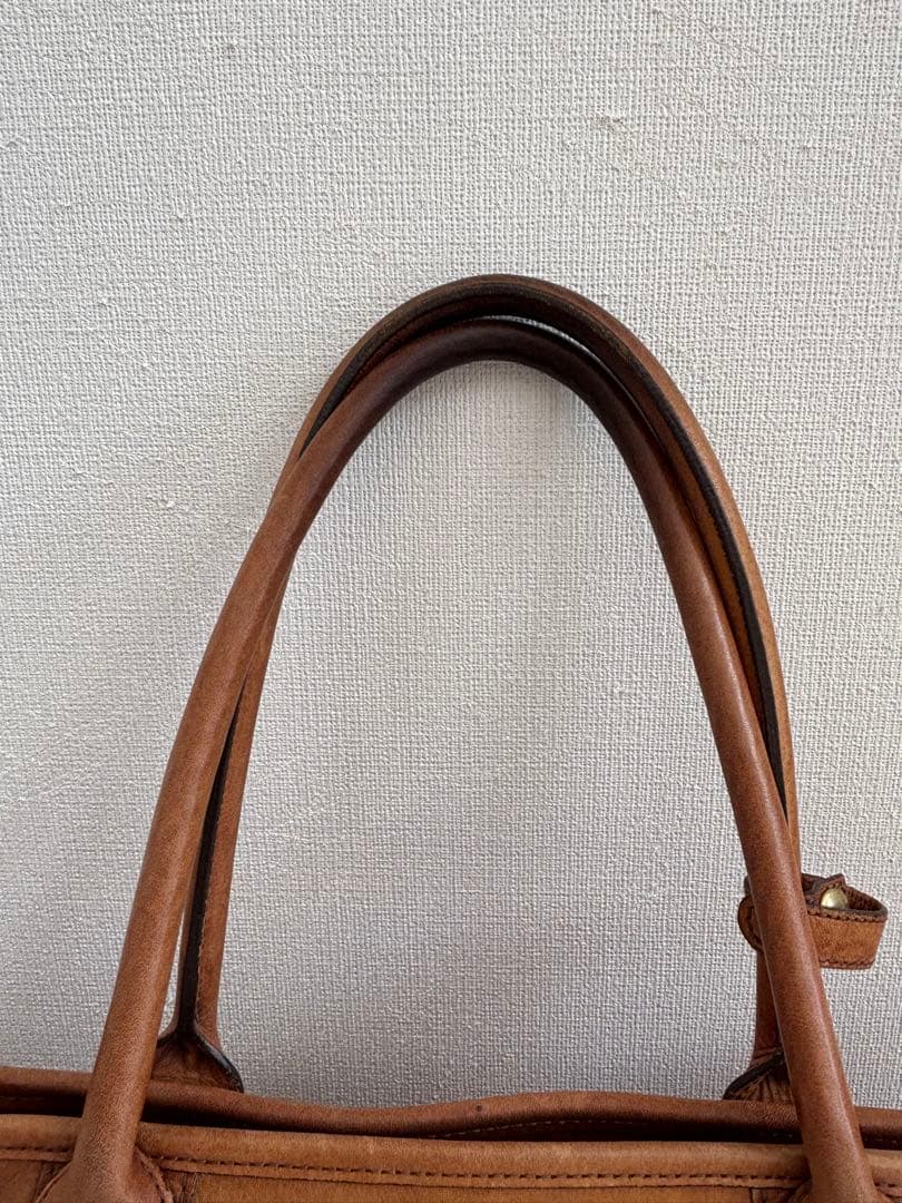 土屋鞄　ビークルラージストックトート【中古品】ブラウン