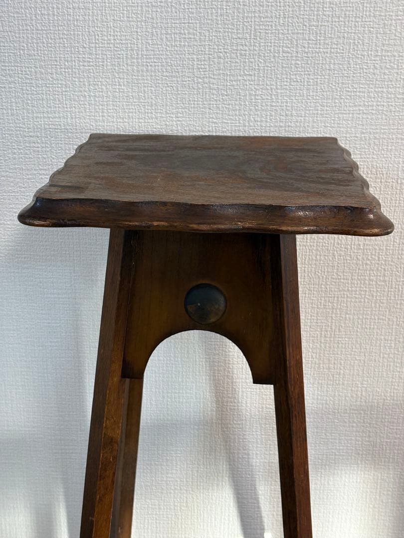 【最終価格】英国 木製フラワースタンド/花台 アンティーク