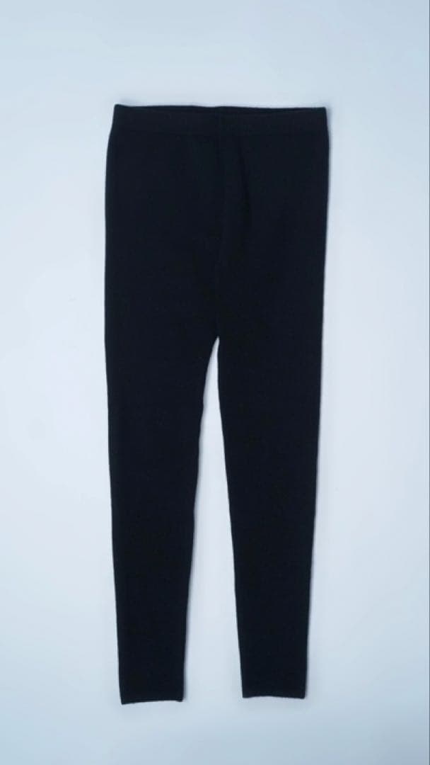 wafu. ヤク100%レギンス　黒