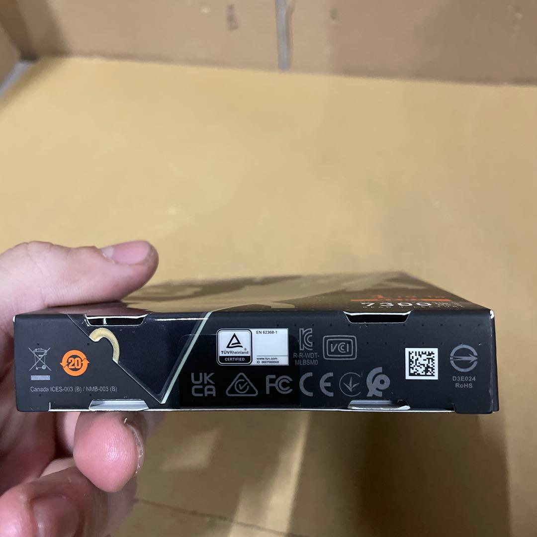 Western Digital ウエスタンデジタル 1TB WDS100T2