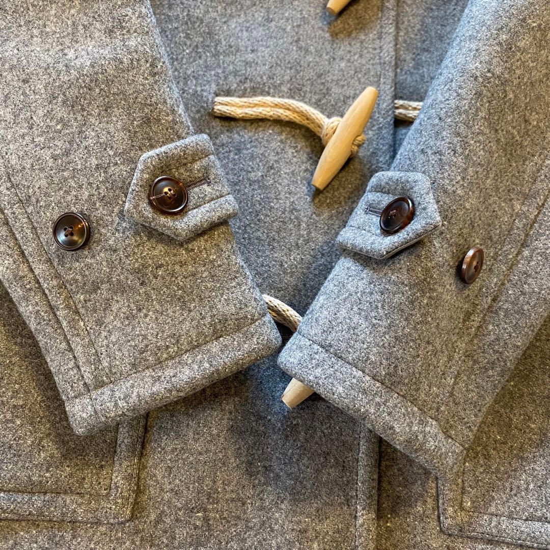 極美品 オーラリー☆ダッフルコート　ロング グレー 0サイズ