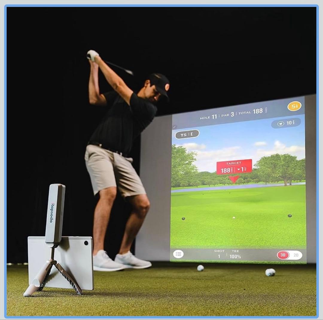 ラプソード MLM2PRO モバイルローンチモニター + ゴルフシミュレーター