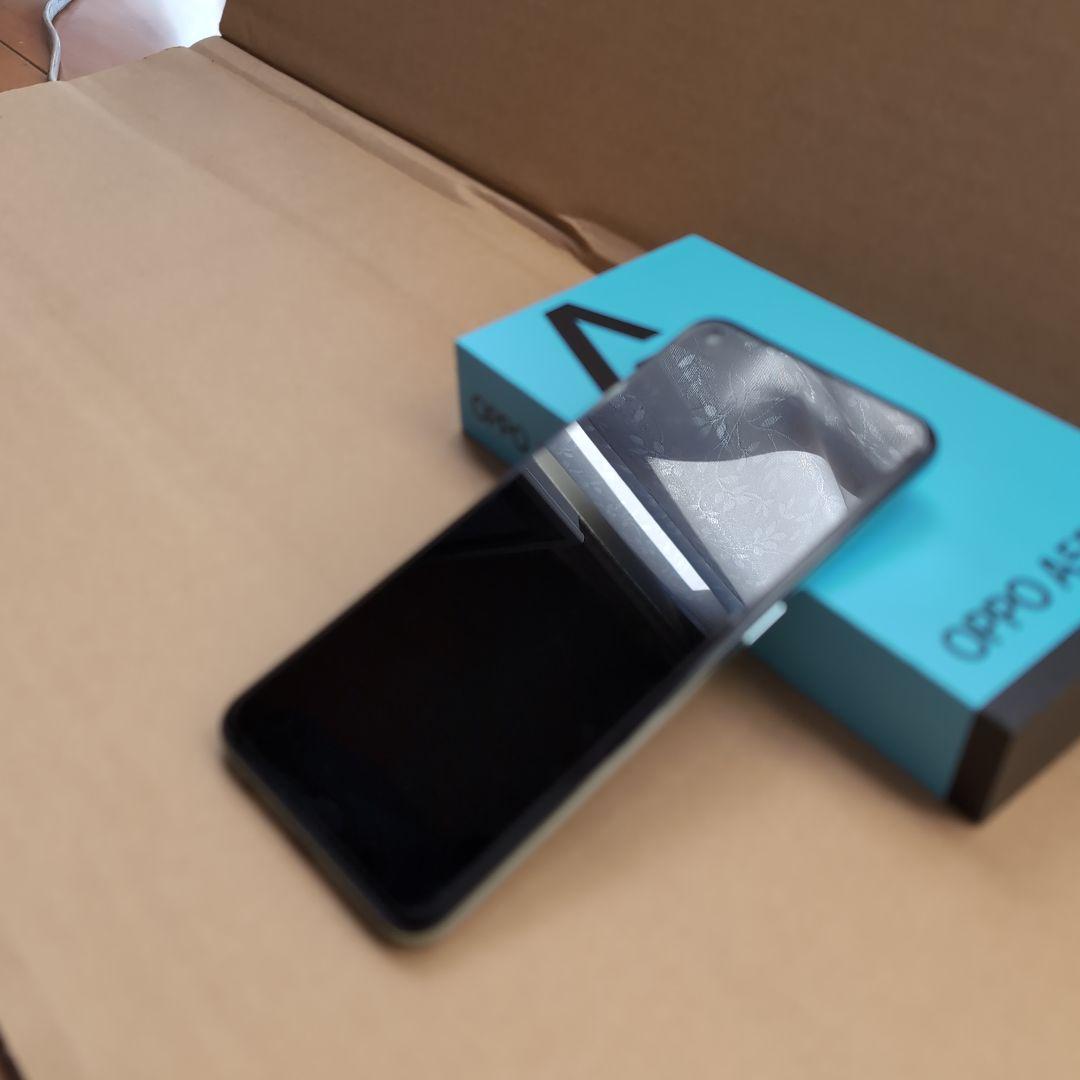 OPPO A55s 5G ミントグリーン 本体