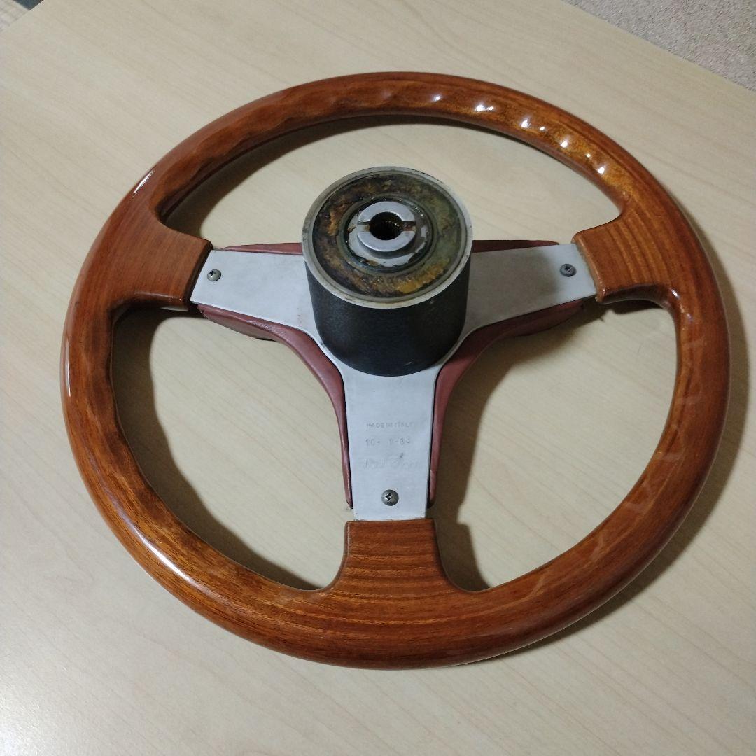 イタルボランテ ニヴォーラ ウッドステアリング 36パイ 中古品