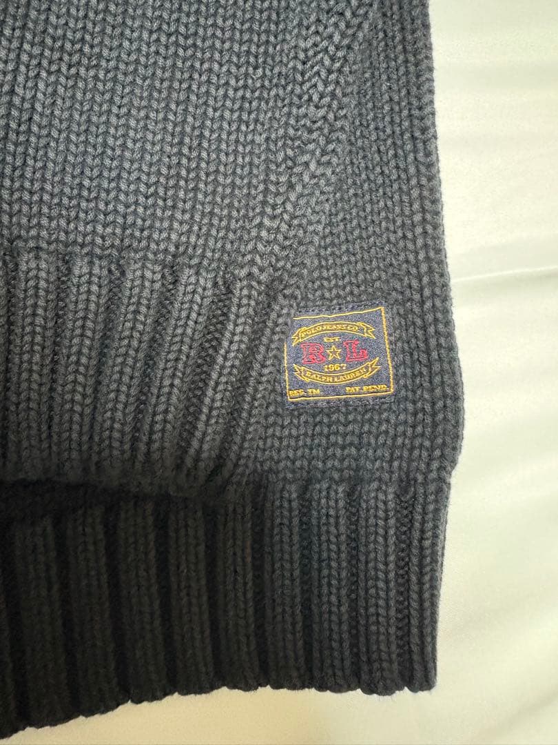 90s Polo Jeans 香港製 コットンニット L