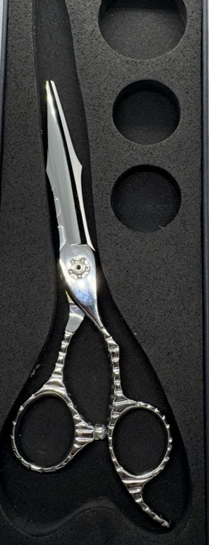 耐摩耗プレート搭載●6インチシザー●コバルトV金10号●美容●理容●鋏●